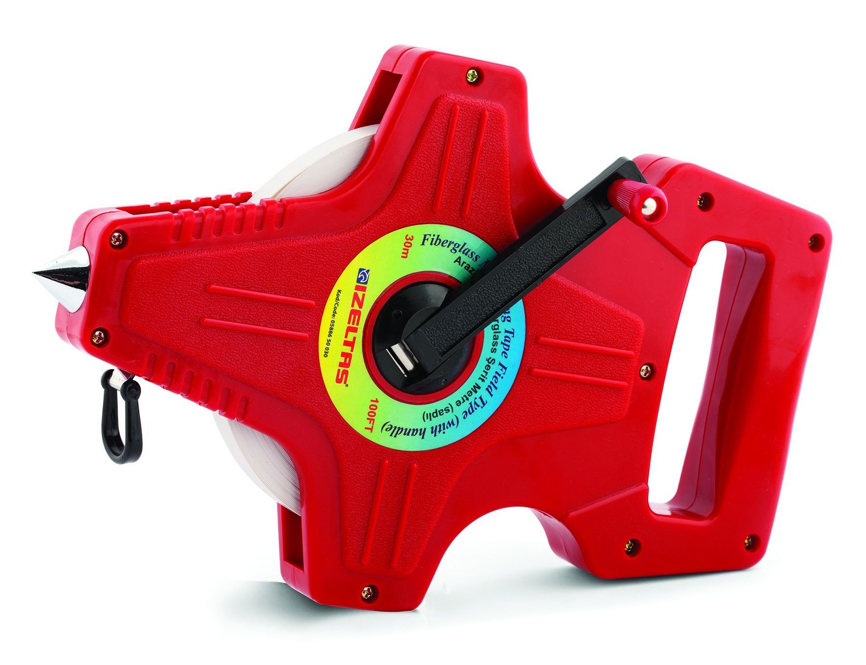 ARAZİ TİPİ FİBERGLAS ŞERİT METRE SAPLI 50 M