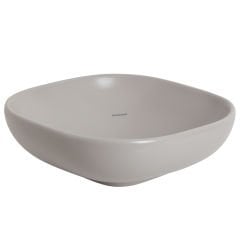 SMANNİ ALYA MAT GRİ  41X41 cm  ALYA TEZGAH ÜSTÜ LAVABO