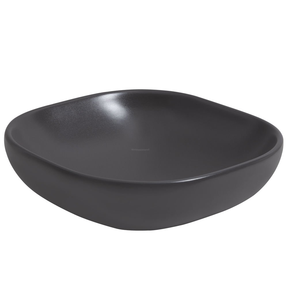 SMANNİ ALYA MAT ANTARSİT 41X41 cm ALYA TEZGAH ÜSTÜ LAVABO