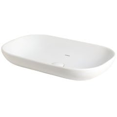 SMANNİ ALYA MAT BEYAZ 65x41 cm TEZGAH ÜSTÜ LAVABO