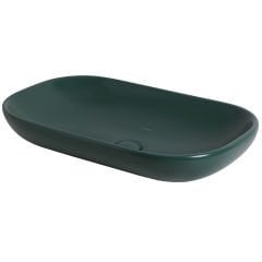 SMANNİ ALYA MAT ZÜMRÜT 65x41 cm TEZGAH ÜSTÜ LAVABO