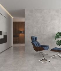 GÜRAL SERAMİK 60X60 BETON  GREY REKTİFİYELİ  -60X60MAT130