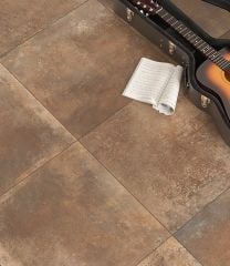 GÜRAL SERAMİK 60X60 BİBLO BROWN REKTİFİYELİ  -60X60MAT140