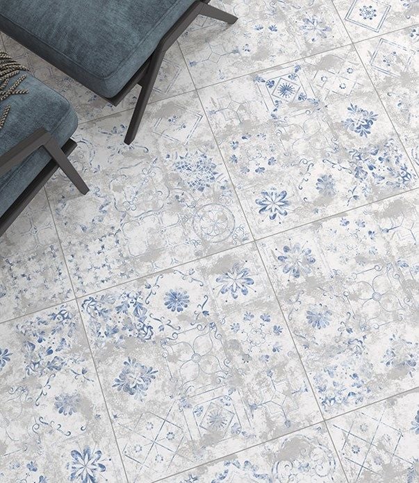 GÜRAL SERAMK 60X60 ALAÇATI BLUE REKTİFİYELİ -60X60 MAT167