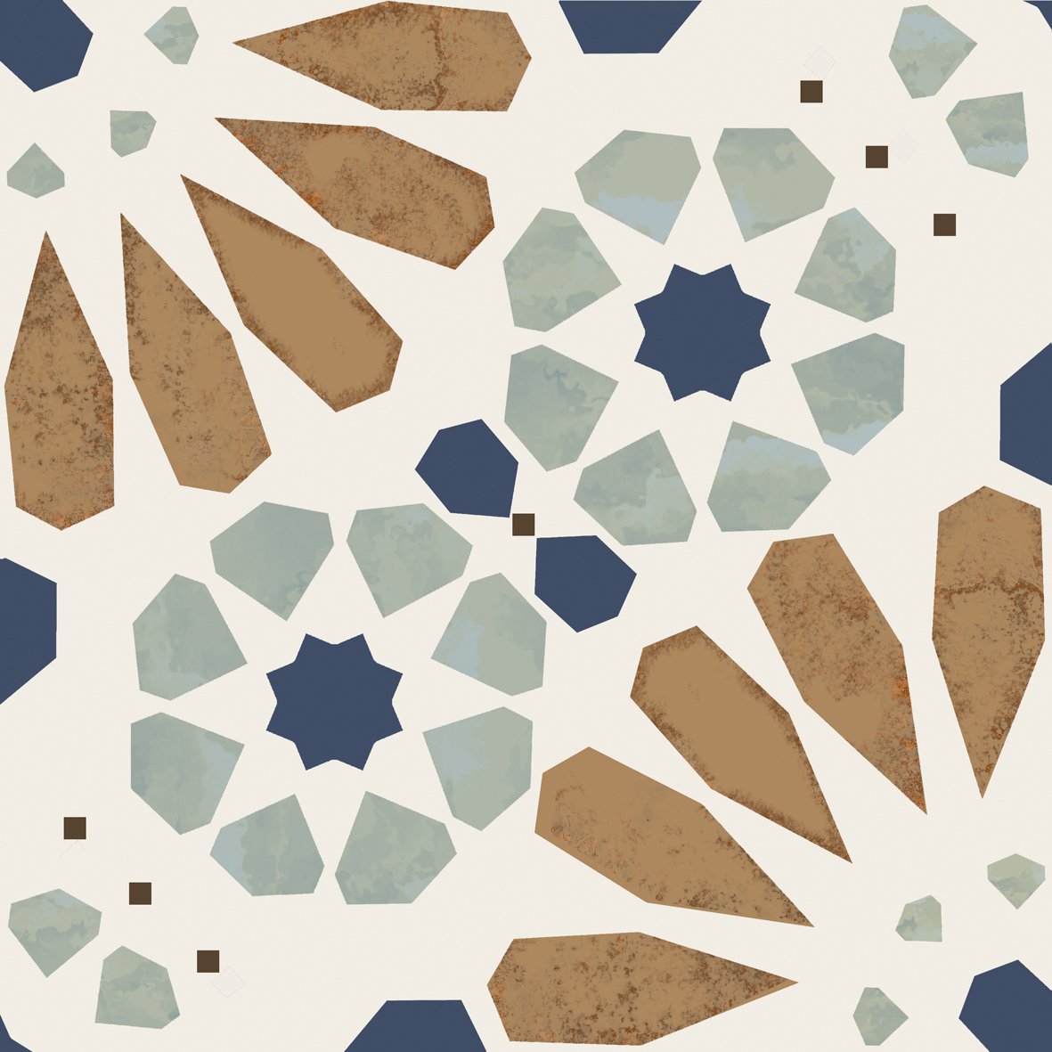 EGE SERAMİK 20X20 BLUME DECO MIX K:10 - 200X200BLD00