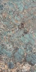 GÜRAL SERAMİK 60X120 AMOZONİTE TURKUAZ TAM PARLAK REKTİFİYELİ -60X120FLP177