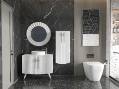 Denko Tios Banyo Dolap Takımı 95cm Beyaz