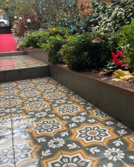 EGE SERAMİK 20X20 CASABLANCA YEŞİL MIX K:10 - 200X200CSB15