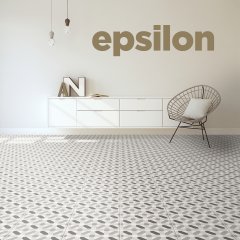 EGE SERAMİK 20X20 EPSILON GRİ K:10 - 200X200EPS03