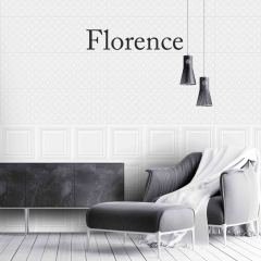 EGE SERAMİK 33X99 FLORENCE BEYAZ DEKOR REKTIFIYE - 330X990FLR01REK