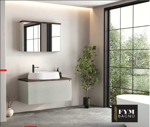 FYM ELVINA BANYO DOLAP TAKIMI 100 CM