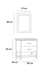 FYM GARDEN BANYO DOLAP TAKIMI 80 CM