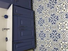 EGE SERAMİK 20X20 KENZZI ZANZIBAR MAVİ K:14 -  200X200KNZ24