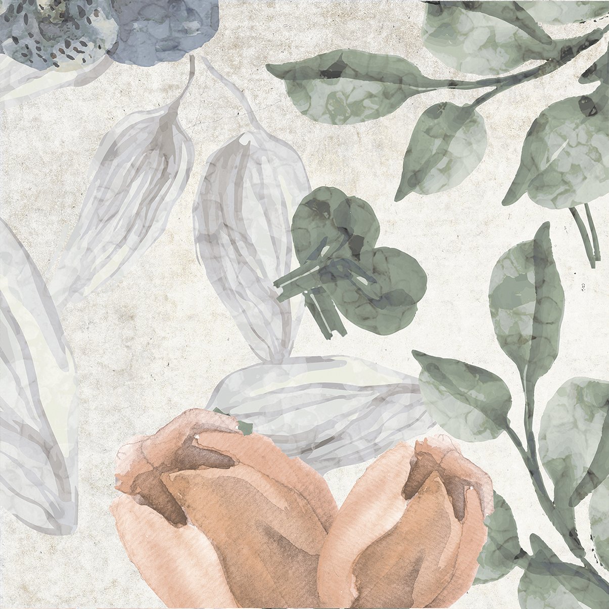 EGE SERAMİK 20X20 ROBINIA FLOWER DEKOR - 200X200RBN00