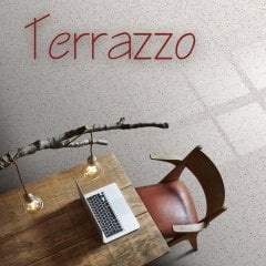 EGE SERAMİK 60X60 TERRAZZO BEYAZ R10 - 600X600TRZ11