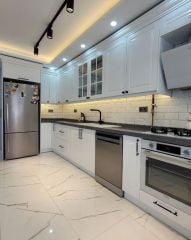 EGE SERAMİK 60X120 VICTORIA BEYAZ TAM PARLAK REKTİFİYELİ - 600X1200VTR01PAR