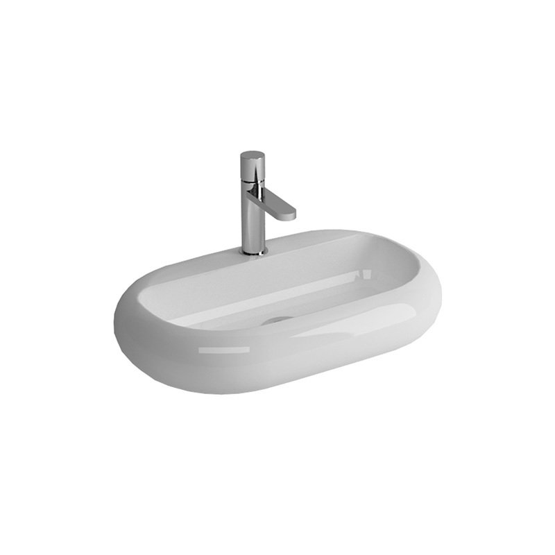 NEWARC ELİPS BATARYA DELİKLİ LAVABO 5026BT (ELP.L065.BT)