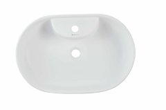 Ege Vitrifiye Knidos 60 cm Lavabo-MAT BEYAZ (B.Delikli) - 88611114100001310