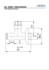 ECA FİLTRELİ TAHARET MUSLUĞU 102111066