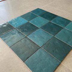 EGE SERAMİK 200X200 JUNGLE TURKUAZ - 200X200JNG90