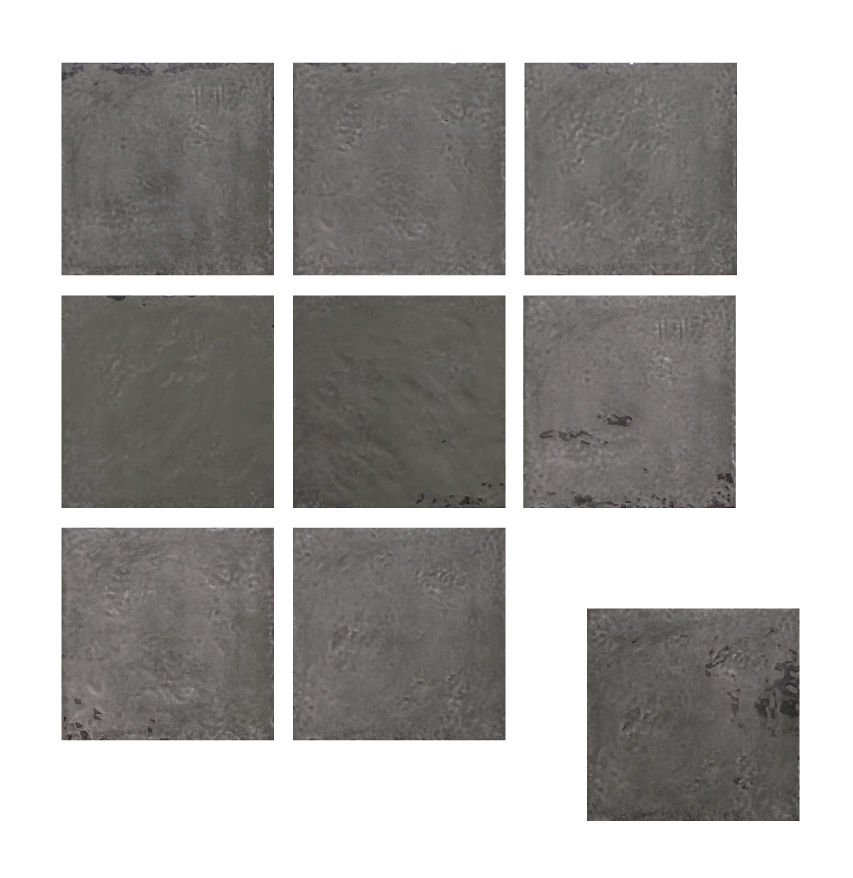 EGE SERAMİK 200X200 JUNGLE ANTRASIT -  200X200JNG19
