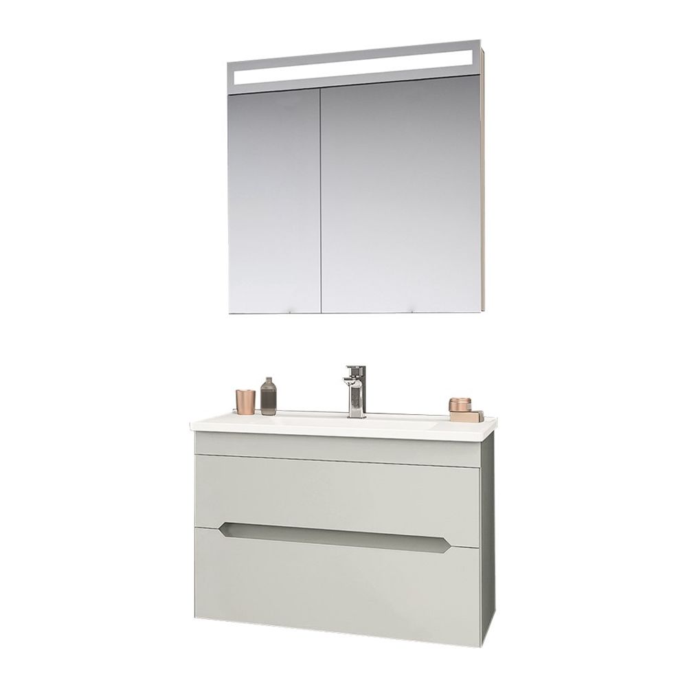 Orka Varna 80 cm Banyo Dolabı