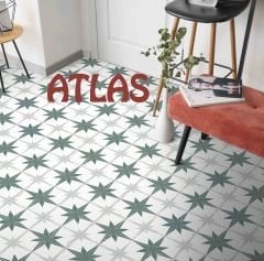 EGE SERAMİK 20X20 ATLAS YESIL MAT - 200X200ATS05