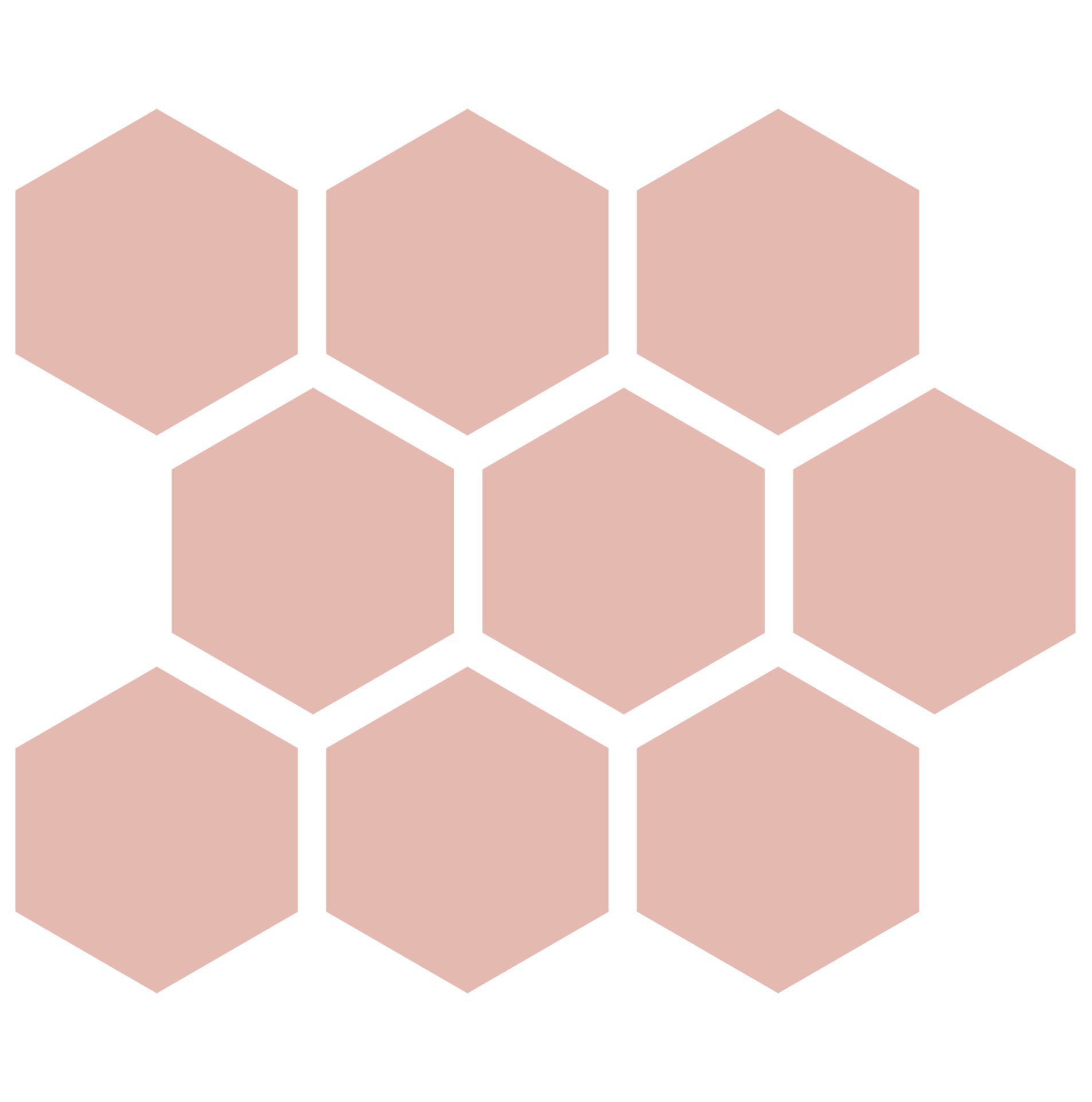 EGE SERAMİK 10X11,6 MACARON PEMBE ALTIGEN FILELI - 100X116MCN83HEX