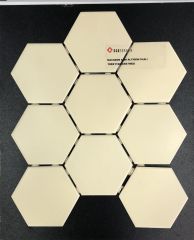EGE SERAMİK 10X11,6 MACARON SARI ALTIGEN - 100X116MCN3