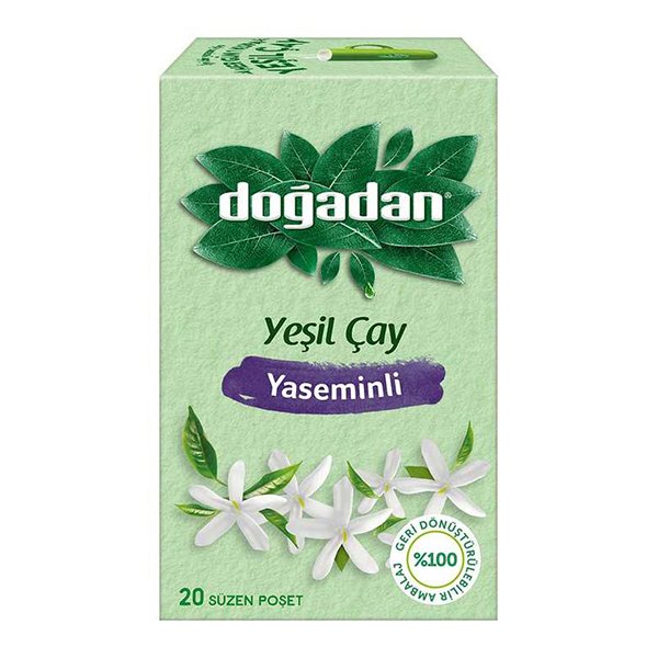 Dogadan Yesıl Cay 20'lı Yasemınlı