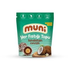 Muni Hindistan Cevizli Yer Fıstığı Topu 80 Gr