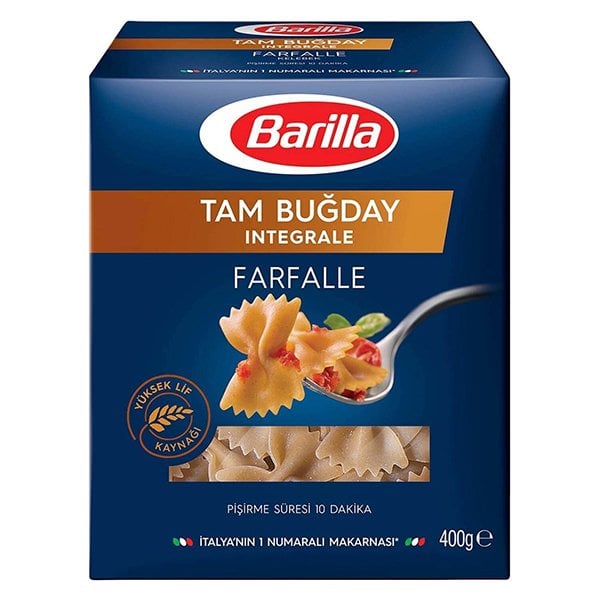 Tam Bugday  Farfalle-Kelebek,400 Gr