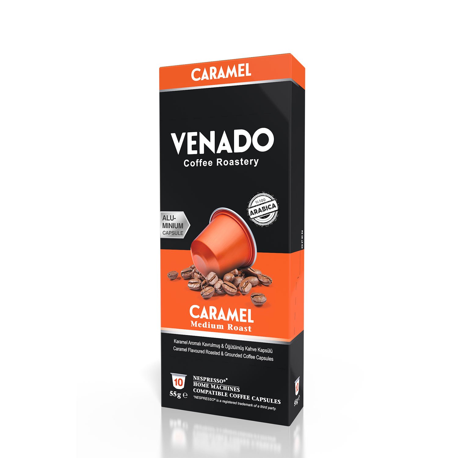 Venado Caramel Kapsül Kahve 55 Gr