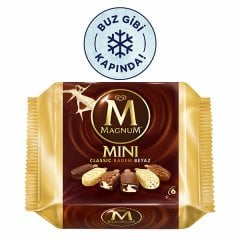Magnum Mını 6 Lı Classıc Badem Beyaz