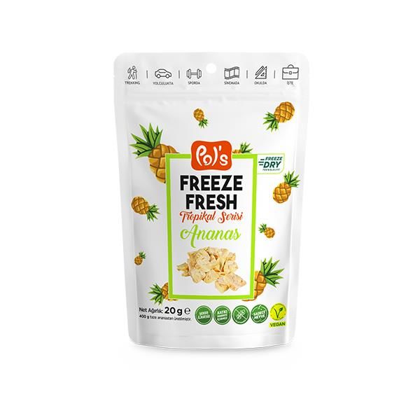 Pols Gurme Ananas Cips 20 Gr