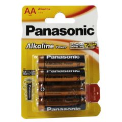 Panasonic Aa Alkaline 4 Lu