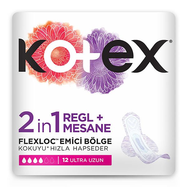 KOTEX 2IN1 REGL+MESANE ULTRA 12'LI UZUN