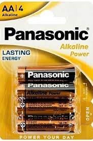 Panasonic Aa Alkaline Lasting Energy Pil 4 Lu