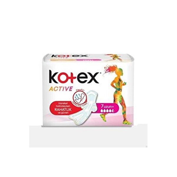 KOTEX ACTIVE FLEXFIT 7 UZUN