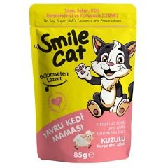 Smile Cat Pouch Yavru Kedi Kuzulu 85 Gr