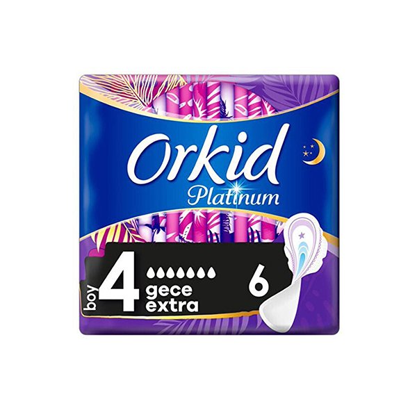 ORKID PLATINUM 4 BEDEN GECE EXTRA 6 ADET