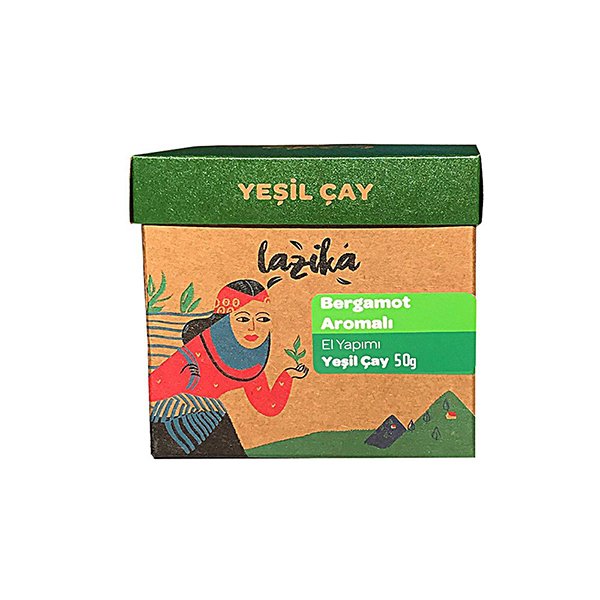 Lazika Yesil Cay 50 Gr Bergamot