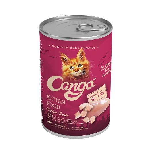 Cango Yavru Kedi Maması Tavuklu 415 Gr