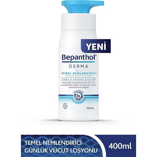 Bepanthol Derma Tem.nem.gun.vuc.los.400 Ml Kuru-hassas