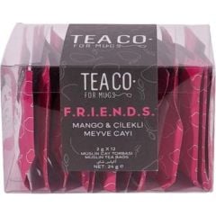 Teaco Friends Mango Çileklı Meyve Çayı 24 Gr