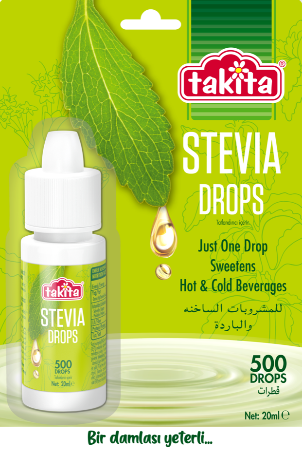 Takita Stevia Drops 20 Ml 500 Drops