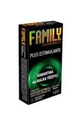 Family Prezervatif Kabartma Yuzeylı