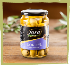 Fora Yeşil Kokteyl zeytin 700 Gr