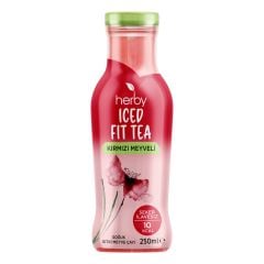 Herby Kırmızı Meyveli Iced Fit Tea, 250 ml
