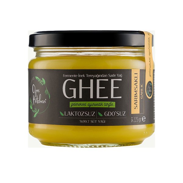 Ghee Sarımsaklı Sade Yag Laktozsuz Gdo'suz 225 Gr